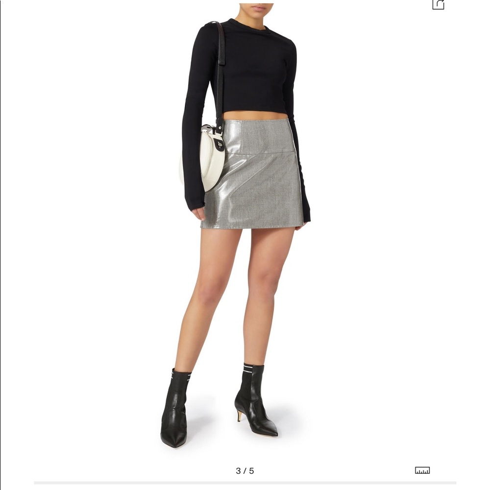 Helmet Lang skirt